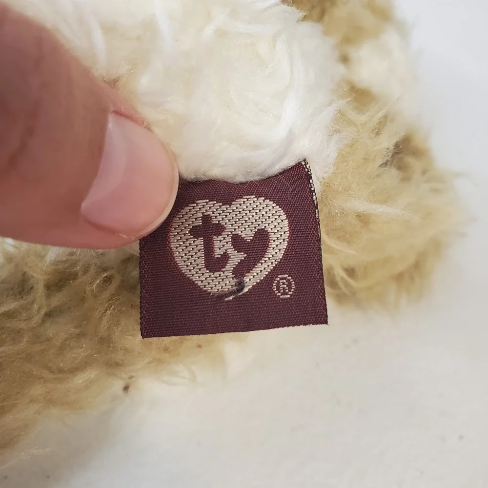 TY BEANIES - ATTIC TREASURES SCRUFFY THE SHAGGY DOG 1993 PVC pellets 8